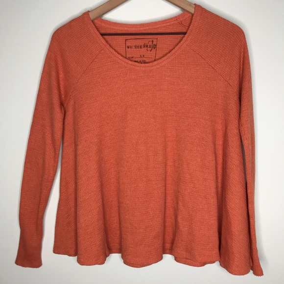 Free People Tops - Free People We the Free Rockabilly Raglan Thermal